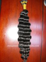 100%Chinese virgin hair hand tied weft with natural wave