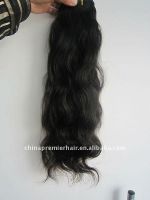 100% Chinese virgin hair natural wave hand tied weft
