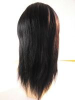 100%Brazilian remy virgin hair full lace wig 8''-26'' free style dark color in stock for wholesale