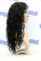 water wave style Brazilian virgin hair full lace wigh/in stock for wholesale