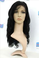 Brazilian virgin hair full lace wig 8''-26'' free style dark color in stock for wholesale