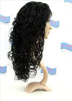 2012 fashion virgin hair full lace wig 8''-26'' free style dark color in stock for wholesale