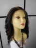 Synthetic hair full lace wig