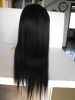 Human hair full lace wig