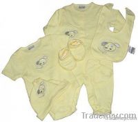 6 piece baby body set