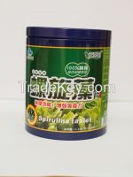 High quality 100% natural oganic spirulina tablet