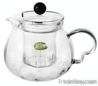 hand-brown heat-resistant glass coffee/teapots