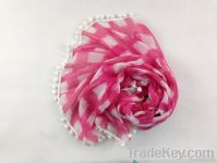 2013 New fringed ball scarf