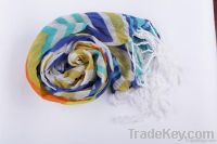 Fashion striped scarf