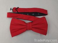 2013 Red silk bow tie
