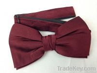 2013 Fashion red silk bow tie