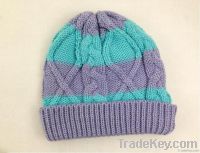 Cable hat for children