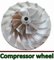 Aluminium alloy CNC machining compressor wheel used for turbojet engine