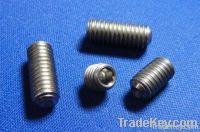 Titanium Hex Socket Set Screws With Cup Point