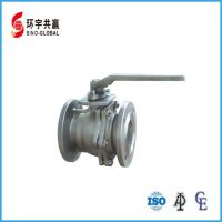 Two Pieces Type Floating Ball Valve