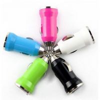 Portable Colorful USB Car Charger for iPhone 5