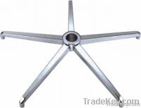 aluminum five star chair base, table base, chair and table foot