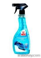 Car glass cleaning liquid