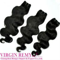 Super quality indian hair weft remy virgin hair body wave