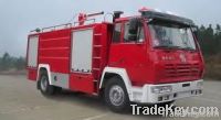 Sinotruck Water Tank Fire Fighting Truck