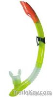 Adult Diving Snorkel With Silicone Or Pvc Mouth Piece