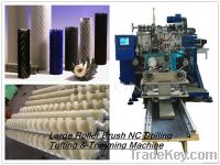Large Roller Brush NC Drilling Tufting & Trimming Machine
