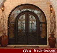 Iron Entrance door with sidelight
