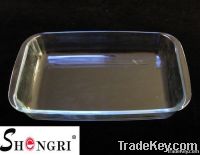 Borosilicate Glass Retangular Baking Dish