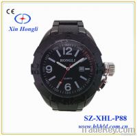 New fashion high waterproof luxury rubber silicone watch