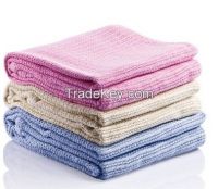 100% Cotton waffle weave hospital blankets