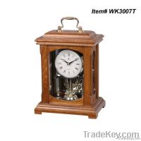 Unique table/ desk timepiece wooden desktop clock