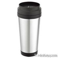 travel mug outer stainless steel inner plastic