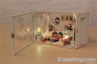 DIY doll house, Valentine's Day gifts hand-assembled model house