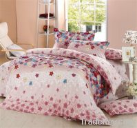 Romantic pink duvet cover