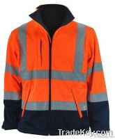 High Visibility Contrast Softshell Jacket