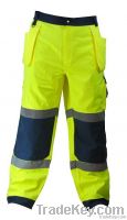 High Visibility polycotton cargo trousers