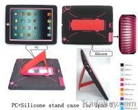 PC & Silicone cell phone case for ipad 3