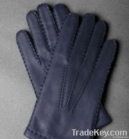 man's leather glove