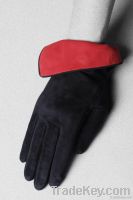 suede women  leather glove