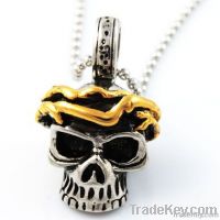 2012 New Style 316L Stainless Steel Biker&amp;Skull Pendant