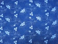 denim fabric with embroidery