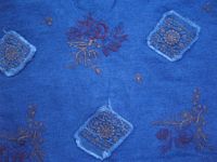 denim embroidery fabric