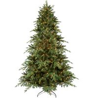 Prelit Clear Lights Artificial Christmas Tree with UL Certification