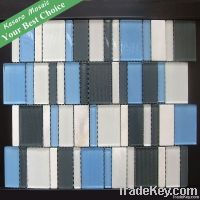 Newly Designed Glass Stone Strip Mosaic