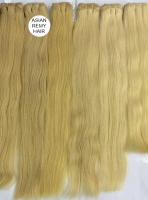 weft hair natural unprocess 100% remy virgin hair