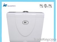 wall mounted type white dual-flush toilet water tank