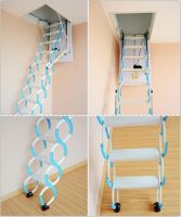 automatic loft ladder attic stairs operate by remote control