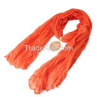 New 2015 Solid Color Fashion Scarf for Women