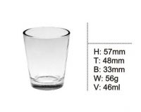 Fashion Hot Sale Popular Machine Press Tumbler Glass Cup Kb-Hn030