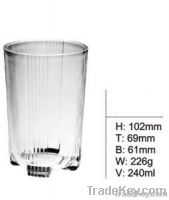 Clear Glass Tumbler & Water Cup & Tableware, Glass Cup